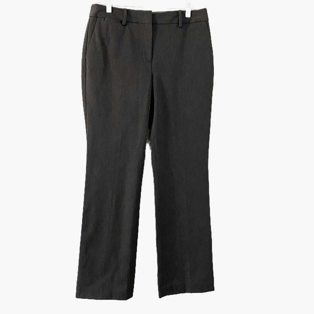 Talbots Barely Boot Dark Gray Bootcut Pants Size … - image 1